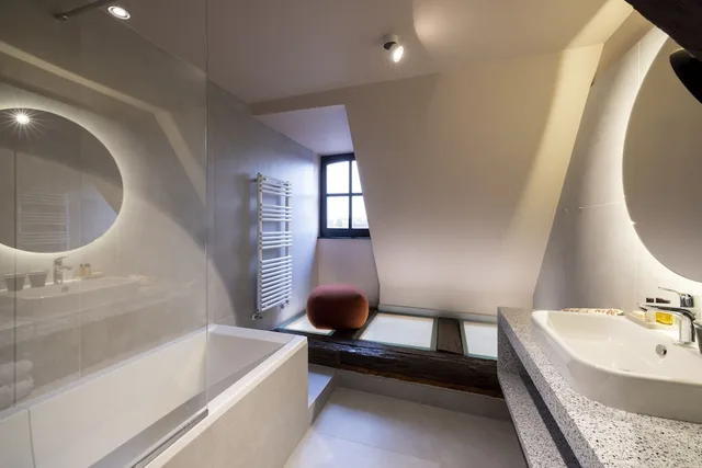 غرفة ديلوكس بسرير مزدوج، Hotel Le Colombier 10/10