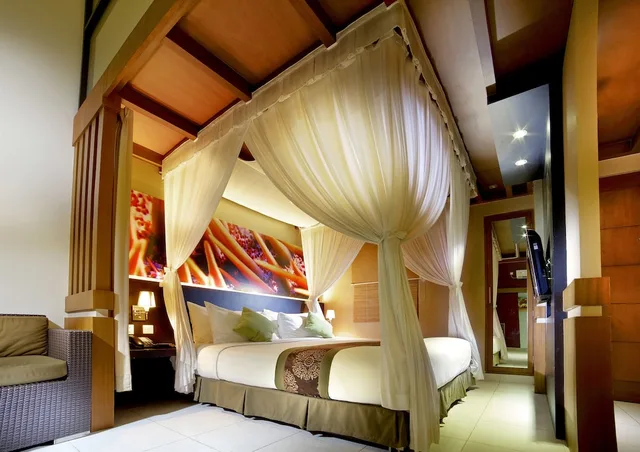 جناح عائلي بسرير كوين وسريرين منفصلين بغرفتي نوم، The Banyumas Villa 4/8