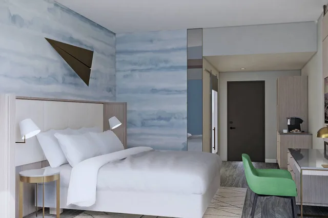Promenade, Premium, King Bed, Corner، Marriott Fort Lauderdale Airport 1/10