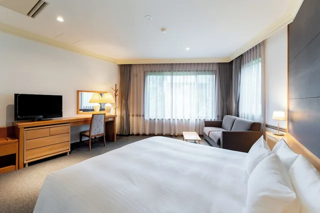 غرفة غراند بسرير مزدوج مع أريكة، Hotel Sierra Resort Hakuba 5/10