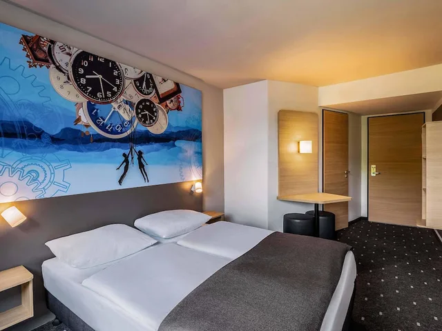 غرفة بسرير مزدوج، B&b Hotel Villingen-schwenningen 3/6