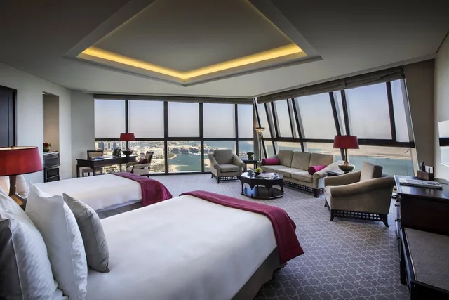 شقة بسريرين كينج وسرير فردي بـ3 غرف نوم، Bab Al Qasr Residence 3/9