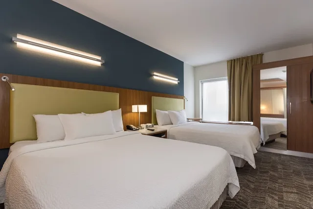 جناح استوديو بسريرين كوين مع أريكة، SpringHill Suites by Marriott Charlotte Ballantyne 1/6