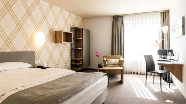 غرفة كومفورت بسرير كوين، Best Western Plus Io Hotel 3/8