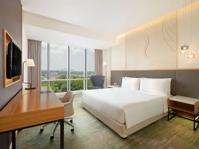 Deluxe, Twin Beds, Golf Course View، Radisson Golf And Convention Center Batam 4/10