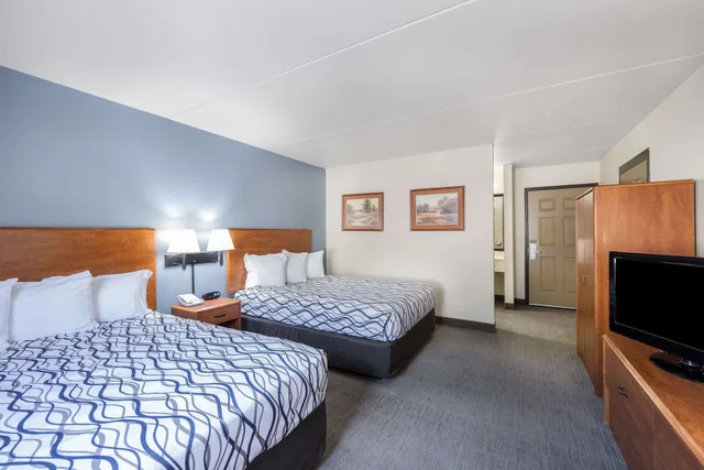 غرفة بسريرين كوين لذوي الإعاقة، Americinn By Wyndham Havre 1/4