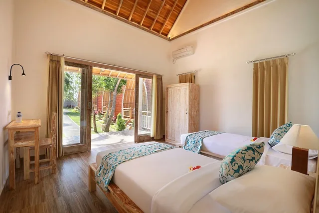 غرفة ديلوكس بسريرين منفصلين، Bukal Sari Villas Uluwatu 1/2