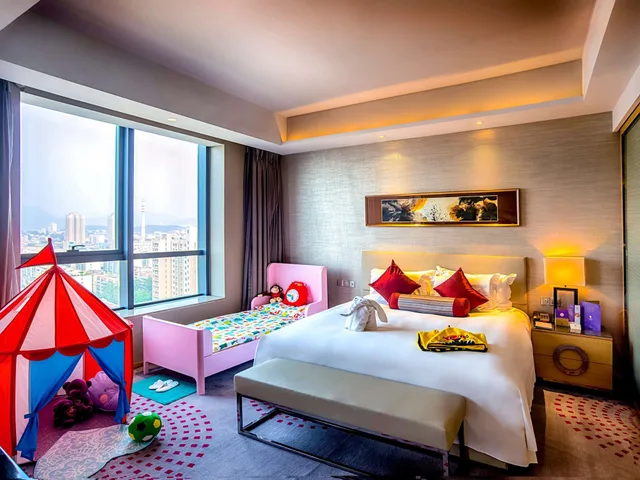 غرفة عائلية بسرير كينج، Grand Mercure Jinan Sunshine 2/8