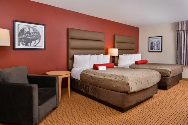 غرفة قياسية بسريرين كوين، Clackamas Inn Suites 6/9