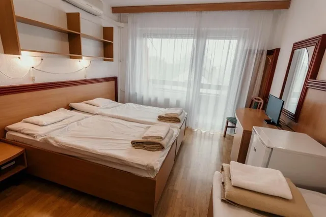 غرفة كلاسيكية بسرير مزدوج أو سريرين منفصلين، Tisza Sport Hotel 1/4