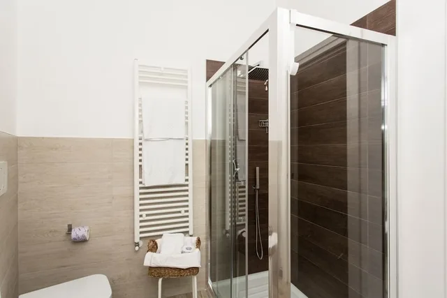 غرفة ديلوكس بسرير كوين وسرير فردي، Residence Le Vie Del Centro 6/7