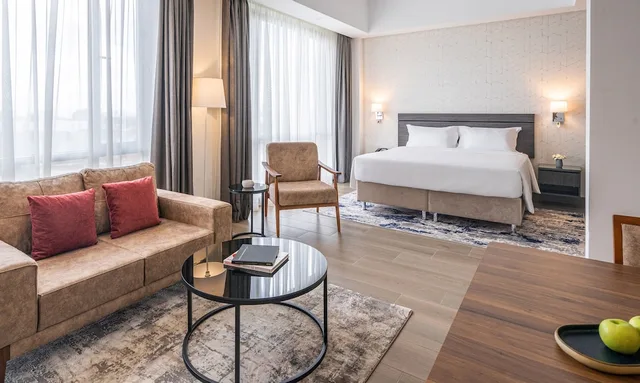 جناح جونيور بسريرين مزدوجين في طابق مرتفع، Dusit Princess Hotel Residences Nairobi 3/7