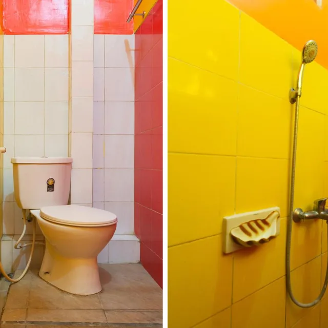 غرفة قياسية بسرير مزدوج، OYO 3727 Homestay Gayatri Sawojajar 9/10