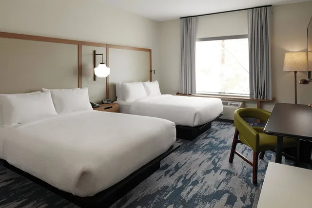غرفة بسريرين كوين لذوي الإعاقة، Fairfield Inn & Suites by Marriott Louisville New Albany IN 1/1