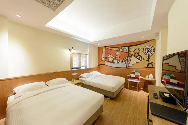غرفة كلاسيكية رباعية بسريرين كوين، Jack House Hotel 4/10