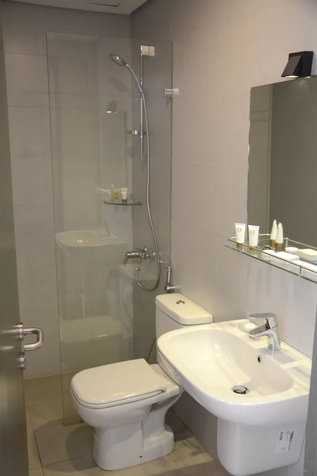شقة ديلوكس بسرير كينج بإطلالة على المدينة بغرفة نوم واحدة، The 58 Hotel Apartments 2/5