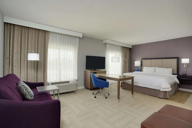 استوديو بسرير كينج مع أريكة لذوي الإعاقة، Hampton Inn And Suites Jacksonville/Orange Park 2/3