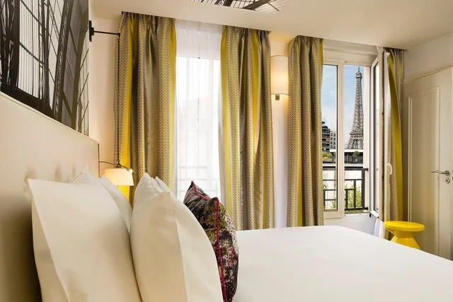 غرفة بسرير مزدوج، Hotel Gustave 1/2