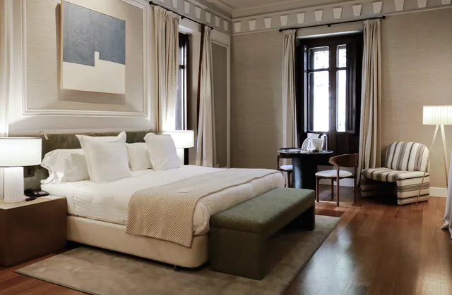غرفة ديلوكس بسرير مزدوج، Hospes Palacio de los Patos 1/10