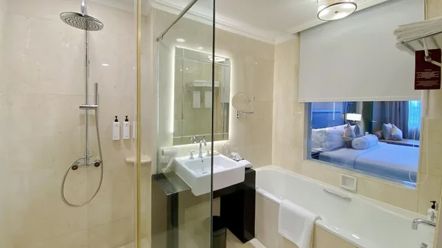 غرفة بريميير بسريرين منفصلين، The Papandayan Hotel 4/5