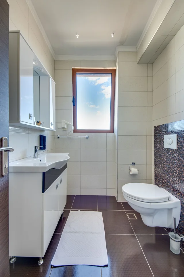 شقة بأربعة أسرّة بشرفة بغرفتي نوم مع أريكة، Hotel Montefila 3/3