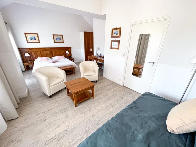 جناح جونيور بشرفة في الطابق الأرضي، Hotel Restaurant Spa Du Tumulus 3/4