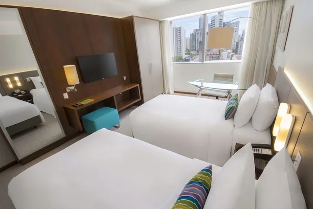 غرفة قياسية بسريرين منفصلين، Bugan Hotel Recife by Atlantica 1/4