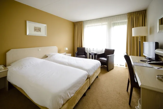 غرفة قياسية بسريرين منفصلين بشرفة، Fletcher Hotel-Restaurant Epe-Zwolle 1/6