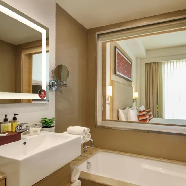 جناح ديلوكس، Sandal Suites Op. By Lemon Tree Hotels 5/5