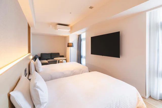 Residential, Twin Beds، Sotetsu Hotels The Splaisir Yokohama 1/1