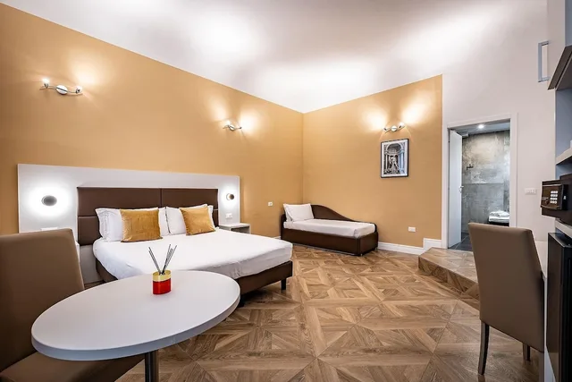 غرفة ثلاثية بسرير فردي، B&B De' Biffi 2/8