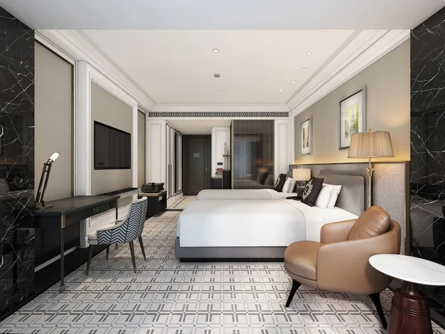 غرفة ديلوكس بسريرين منفصلين، PULLMAN BEIJING SOUTH 5/10