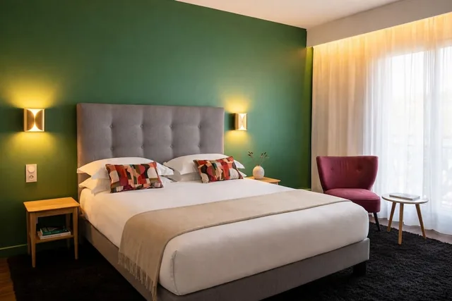غرفة كومفورت بسرير مزدوج، Citotel Le Logis de Brou 9/10