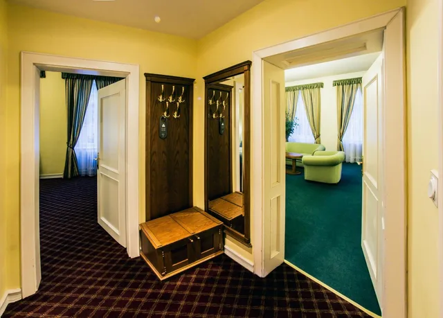 جناح عائلي بسرير كينج بشرفة، Hotel Dvorak 10/10