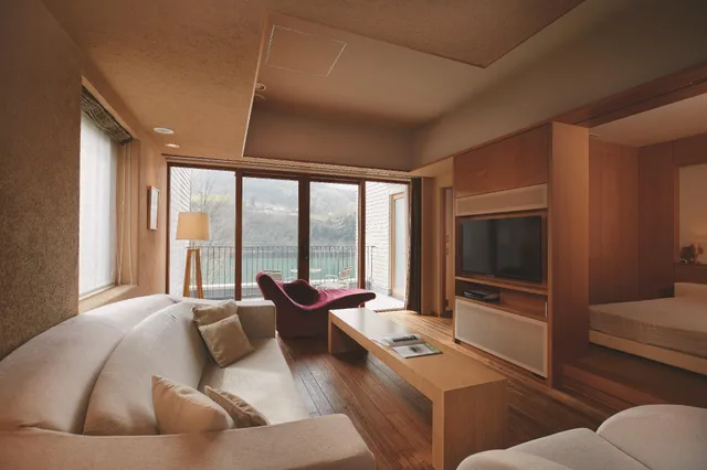 Japanese Western, White, Oak, Premium, Suite, River View، River Retreat Garaku 1/1