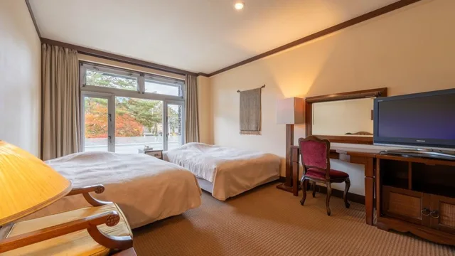 Oriental, Twin Beds, Wellness Forest Nasu 1/2