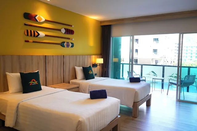 Deluxe, Twin Beds, Pool Access، Andakira Hotel 3/10