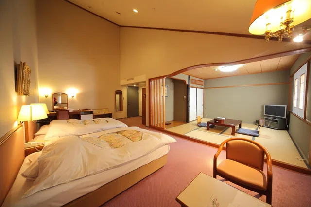 غرفة عائلية بحمام مشترك، Watarase Onsen Hotel Sasayuri (ex Watarase Onsen Hotel) 1/5