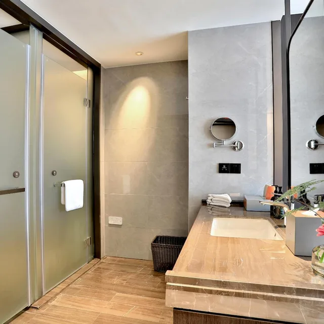 غرفة بزنس بسرير كوين، Yindu Hotel Yiwu 4/4