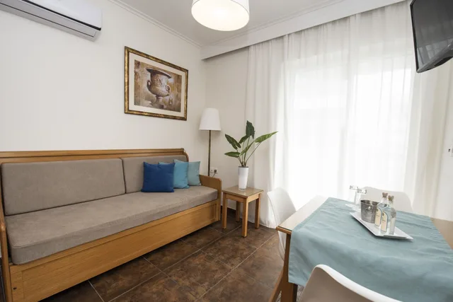 1 Bedroom, Junior Suite, Apartment, Twin Beds, 2 Sofa، Peridis Family Resort 6/8