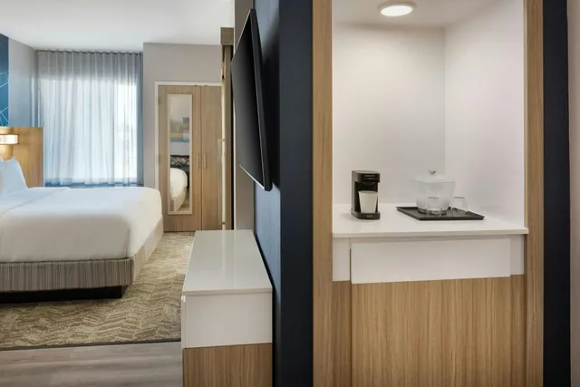 جناح بسرير كينج مع سرير سحّاب إضافي مع أريكة لذوي الإعاقة، SpringHill Suites by Marriott Bowling Green 5/5