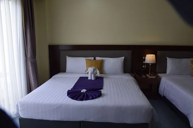 غرفة ديلوكس بسريرين منفصلين بإطلالة على الجبل، Blue Beach Grand Resort and Spa 3/10