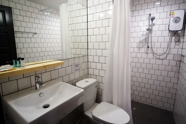 غرفة قياسية بسريرين منفصلين، Siam Mansion Hat Yai 6/6