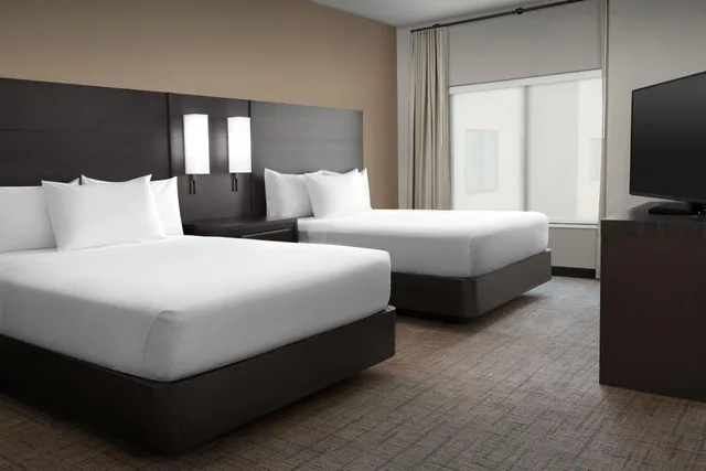 استوديو بسريرين كوين بإطلالة على البحر مع أريكة، Residence Inn by Marriott Galveston Island 2/10