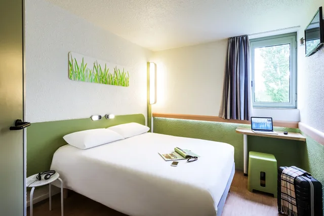 غرفة بسرير مزدوج، Ibis Budget Caen Herouville 3/7