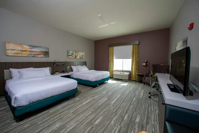 غرفة بسريرين كوين لذوي الإعاقة، Hilton Garden Inn Rapid City 2/4
