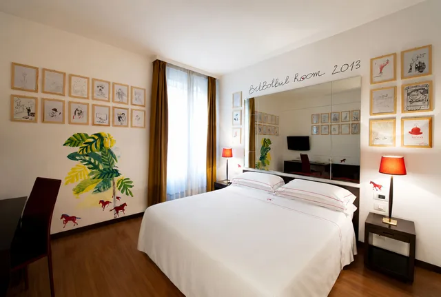 غرفة كلاسيكية بسرير مزدوج أو سريرين منفصلين، Phi Hotel Bologna 4/10