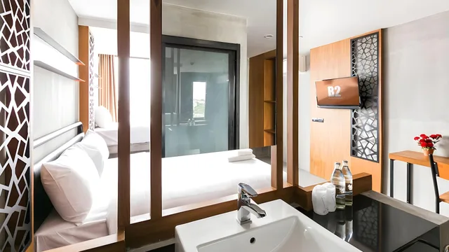 غرفة ديلوكس ثلاثية، B2 Khon Kaen Boutique Budget Hotel 2/2