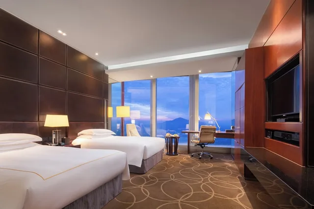 غرفة كلاسيكية بسريرين مزدوجين بإطلالة على البحيرة، Intercontinental Nanjing 2/5