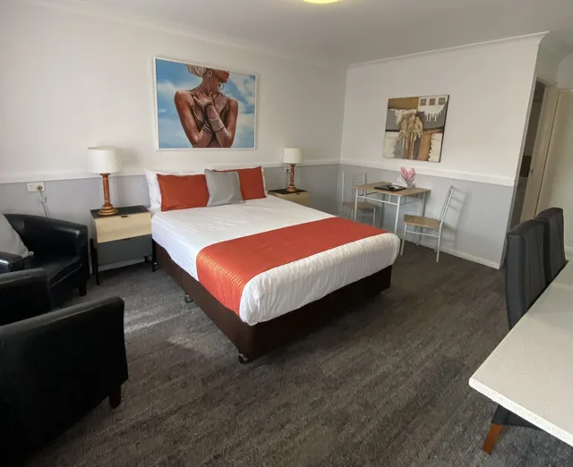 غرفة ديلوكس بسرير كوين، Centre Point Mid City Motor Inn 1/7